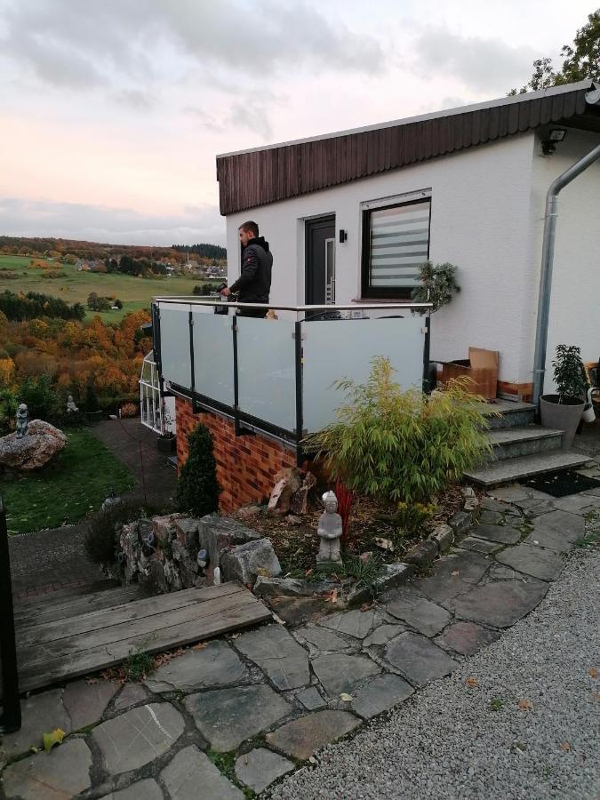 Ferienwohnung Alpaka Blick Schneppenbach Eksteriør billede