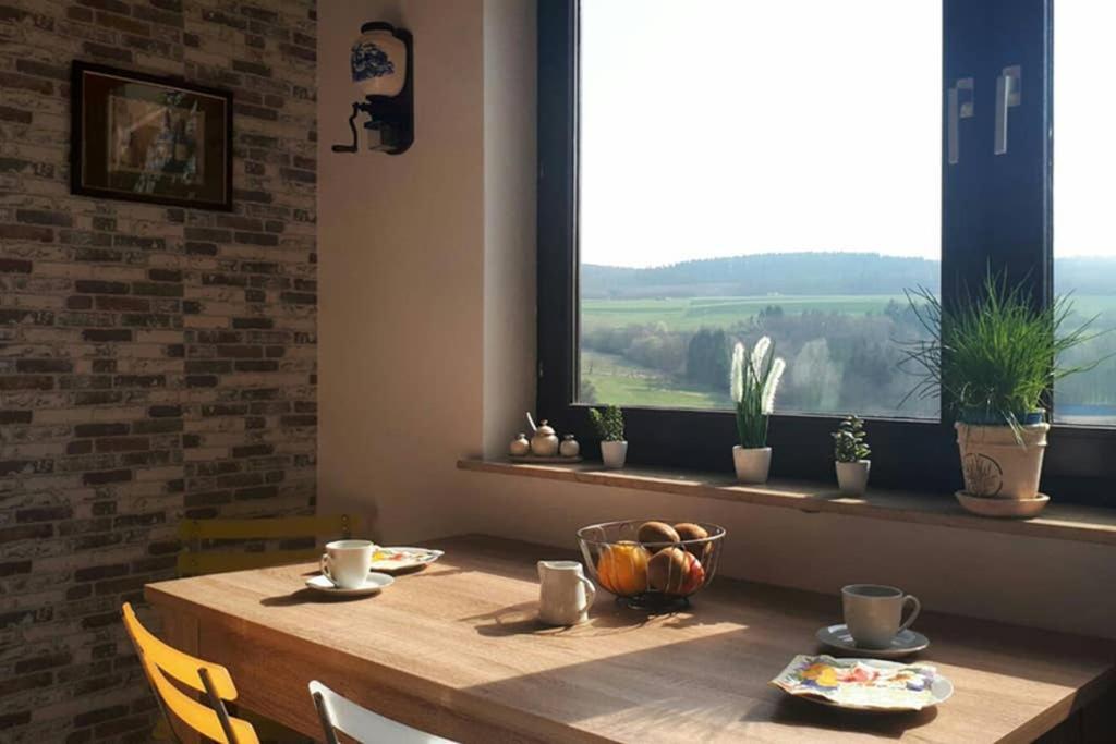 Ferienwohnung Alpaka Blick Schneppenbach Eksteriør billede